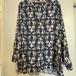 Long Paisley Tunic or Dress